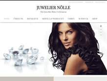 Tablet Screenshot of juwelier-noelle.de